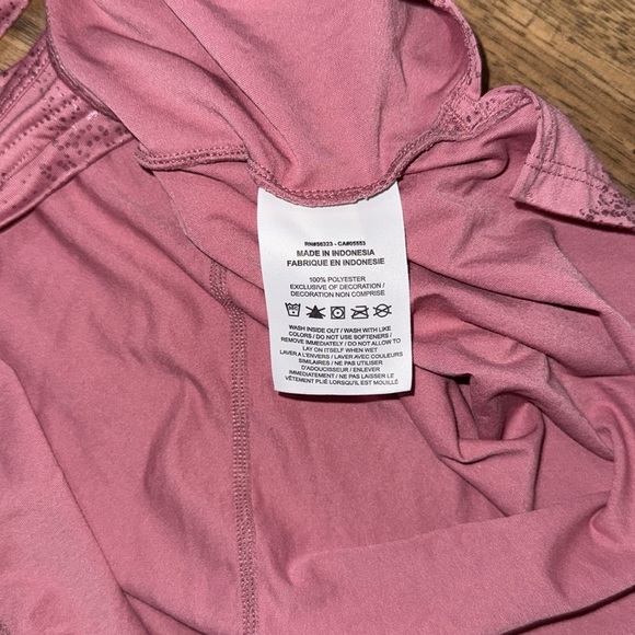 NIKE Pink Racerback Sports Bra - Picture 6 of 6